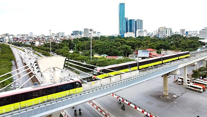 Thông tin thời gian vận hành đoạn trên cao Metro Nhổn - ga Hà Nội - Ảnh 1.