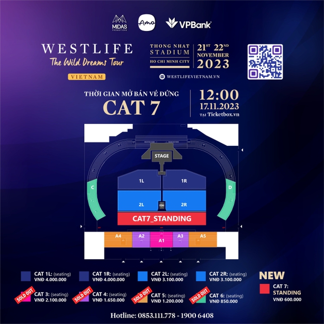 Đại diện BTC show Westlife lên tiếng về tranh cãi hạng vé mới: Mở ra vì tình trạng lừa đảo vé trên MXH, đã thống nhất với band - Ảnh 1.