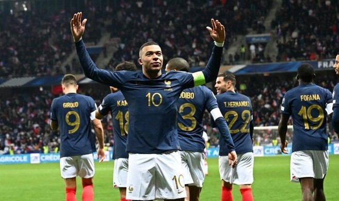 Mbappe lập hat-trick trong trận thắng lịch sử 14-0 của tuyển Pháp - Ảnh 1.