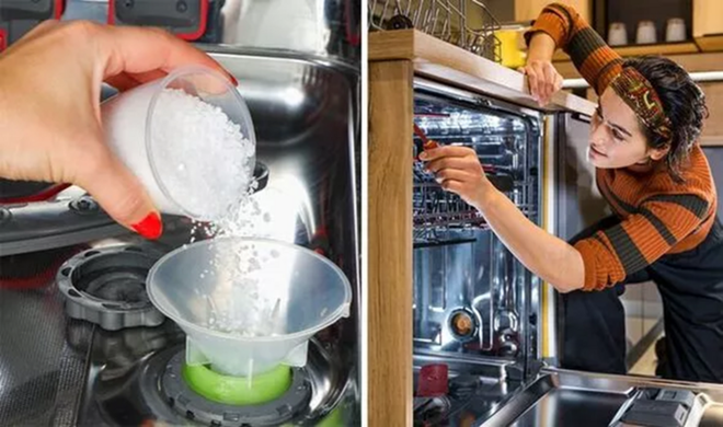 Tại sao máy rửa bát cần dùng muối? - Ảnh 1.