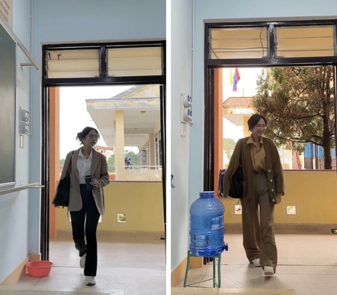 Loạt c&ocirc; gi&aacute;o vừa xinh vừa mặc đẹp g&acirc;y b&atilde;o MXH: Style đi dạy 10 điểm kh&ocirc;ng c&oacute; nhưng! - Ảnh 10.