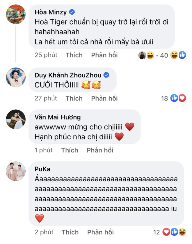D&agrave;n sao rần rần khi Minh T&uacute; sắp kết h&ocirc;n: H&ograve;a Minzy hẹn học tiếng Đức, Puka tiết lộ b&iacute; mật chấn động - Ảnh 5.