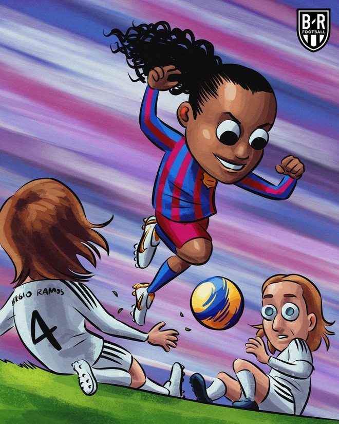Biếm họa 24h: Messi hẹn Ronaldo nhảy múa với trái bóng - Ảnh 5.