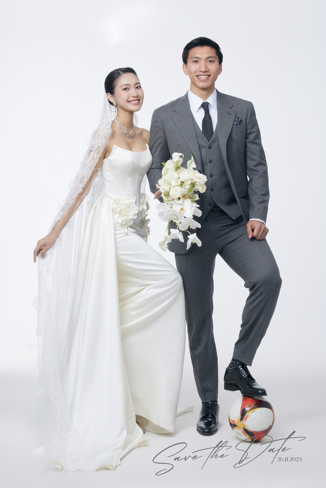 Ảnh cưới của Do&atilde;n Hải My - Đo&agrave;n Văn Hậu: C&ocirc; d&acirc;u diện tới 6 bộ v&aacute;y cưới, nhan sắc lay động l&ograve;ng người - Ảnh 9.