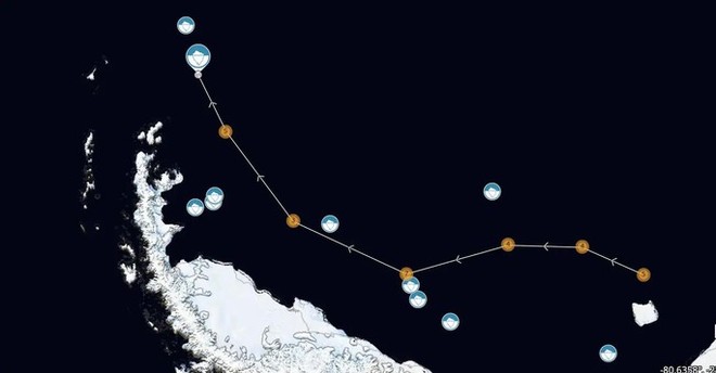 Tảng băng trôi lớn nhất thế giới bắt đầu lang thang - Ảnh 2.