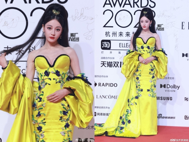 Cam thường b&oacute;c visual d&agrave;n mỹ nh&acirc;n ở Elle Thịnh Điển: Nhiệt Ba dừ ch&aacute;t, Na Tr&aacute;t kinh diễm đọ sắc chung khung h&igrave;nh với Lưu Thi Thi - Ảnh 7.