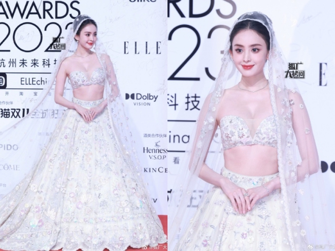 Cam thường b&oacute;c visual d&agrave;n mỹ nh&acirc;n ở Elle Thịnh Điển: Nhiệt Ba dừ ch&aacute;t, Na Tr&aacute;t kinh diễm đọ sắc chung khung h&igrave;nh với Lưu Thi Thi - Ảnh 3.