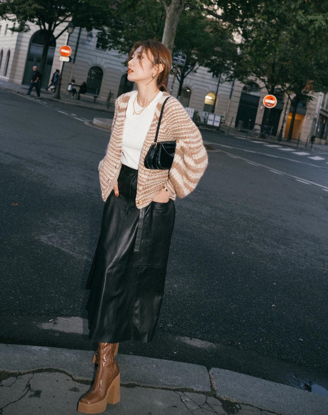 Gợi &yacute; 10 c&aacute;ch diện ch&acirc;n v&aacute;y đẹp v&agrave; sang đi dự đ&aacute;m cưới - Ảnh 8.