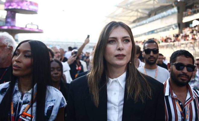 Maria Sharapova t&aacute;i xuất với visual đỉnh cao c&ugrave;ng đ&ocirc;i ch&acirc;n d&agrave;i mi&ecirc;n man, si&ecirc;u mẫu Irina Shayk cũng phải thả tim - Ảnh 3.