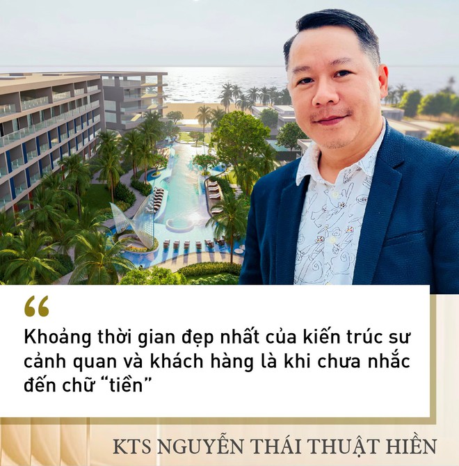KTS Nguyễn Thái Thuật Hiền: Làm thiết kế cảnh quan như cho khách đeo đồng hồ Rolex, phải tiếp cận với người nhiều tiền mới sống được với nghề - Ảnh 3.