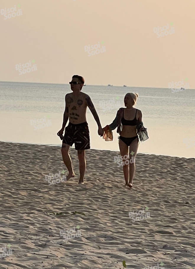ĐỘC QUYỀN ảnh và clip: Tóm gọn Phương Ly - Andree hẹn hò, hôn nhau trên bãi biển Phú Quốc - Ảnh 2.