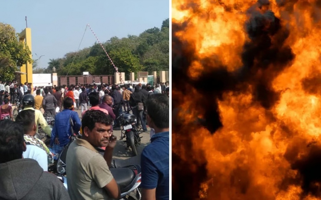 Nổ nhà máy chất nổ ở Ấn Độ: 9 người chết, nhiều người bị thương - Ảnh 1.