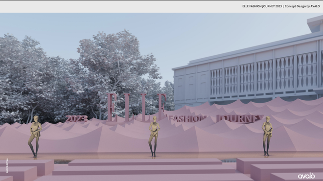 Những Tuyệt đỉnh thời trang và kiến trúc tại ELLE Show 2023: Mỹ thuật đẳng cấp tại Dinh Độc Lập