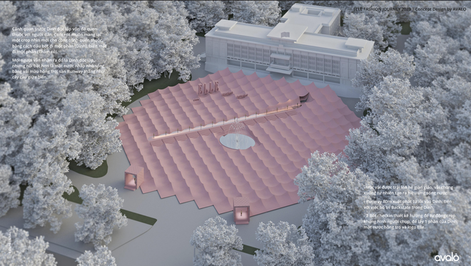 Những Tuyệt đỉnh thời trang và kiến trúc tại ELLE Show 2023: Mỹ thuật đẳng cấp tại Dinh Độc Lập