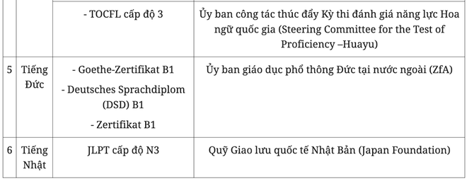 Dự kiến th&ecirc;m điều kiện miễn ngoại ngữ thi tốt nghiệp THPT 2024 - Ảnh 3.