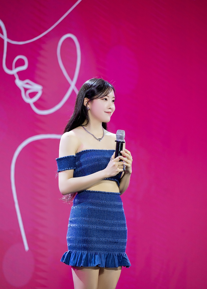 Hyomin (T-ara) tham dự sự kiện ở Hà Nội, gửi nhắn nhủ tới fan bằng tiếng Việt - Ảnh 4.
