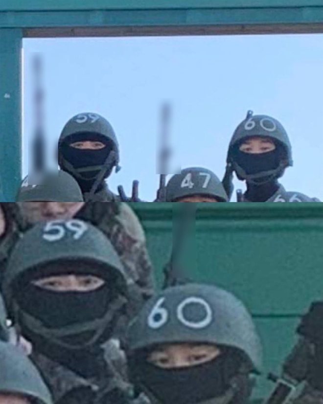 Hot rần rần ảnh hiếm của Jimin - Jungkook (BTS) trong quân đội, chỉ lộ mỗi đôi mắt cũng đủ gây bão mạng - Ảnh 4.