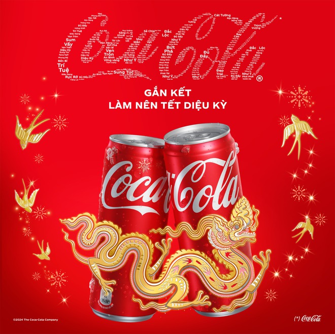 Coca-Cola lan tỏa thông điệp Gắn kết làm nên Tết diệu kỳ trong chiến dịch Tết 2024 - Ảnh 1.