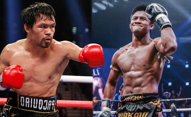 Manny Pacquiao trở lại võ đài, chốt ngày tỉ thí với thánh muay Buakaw - Ảnh 1.