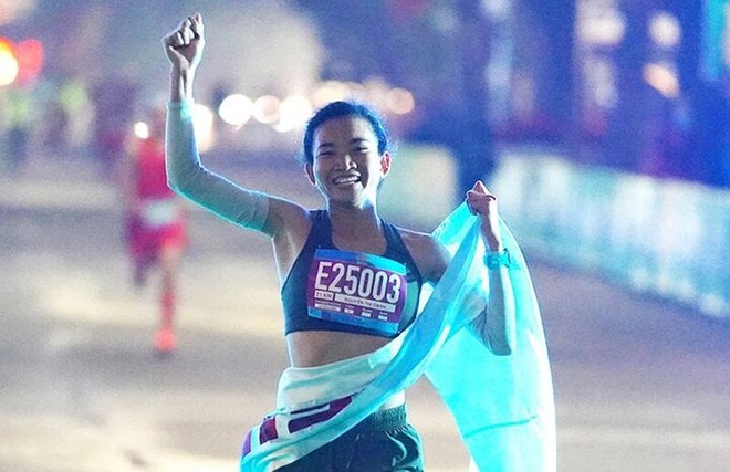 Nguyễn Thị Oanh dự giải bán Marathon Quốc tế Việt Nam 2024 - Ảnh 1.