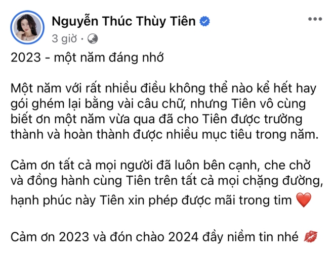 Sao Việt ngày cuối năm 2023: Hoà Minzy và dàn sao tổng kết loạt cột mốc đặc biệt, 1 đôi Vbiz tung ảnh cưới - Ảnh 3.