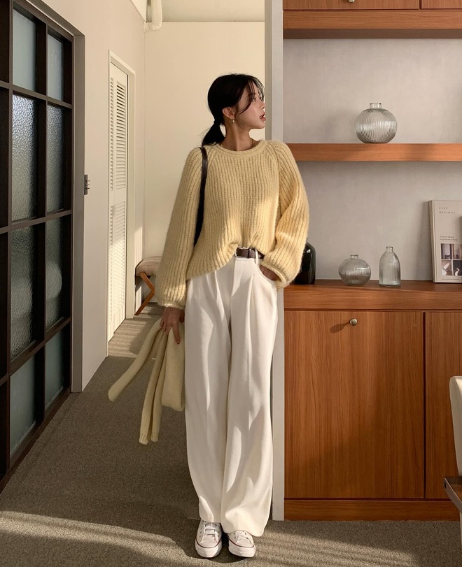 10 cách mặc quần sáng màu giúp vẻ ngoài trẻ trung hơn tuổi - Ảnh 9.