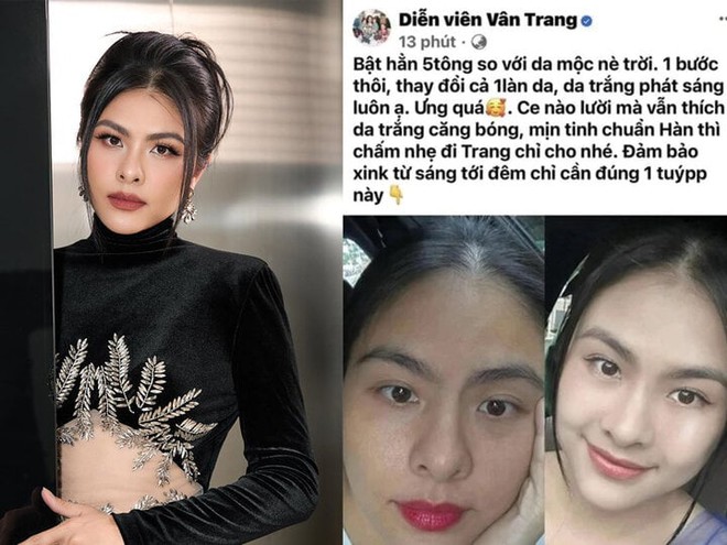 Đăng quảng c&aacute;o g&acirc;y hiểu nhầm, diễn vi&ecirc;n V&acirc;n Trang xin lỗi - Ảnh 2.