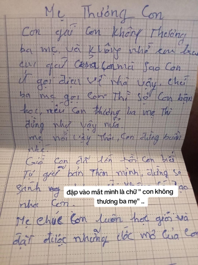 Nhận thùng đồ ăn đầy ắp từ mẹ, con gái sững sờ phát hiện tâm thư giấu bên trong: Con không thương ba mẹ... - Ảnh 1.