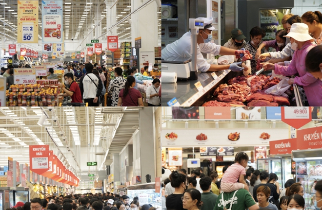 Dù đã mở đến siêu thị thứ 3 nhưng Emart vẫn chứng tỏ được sức hút, khách ghé thăm như trẩy hội trong ngày đầu tiên - Ảnh 2.