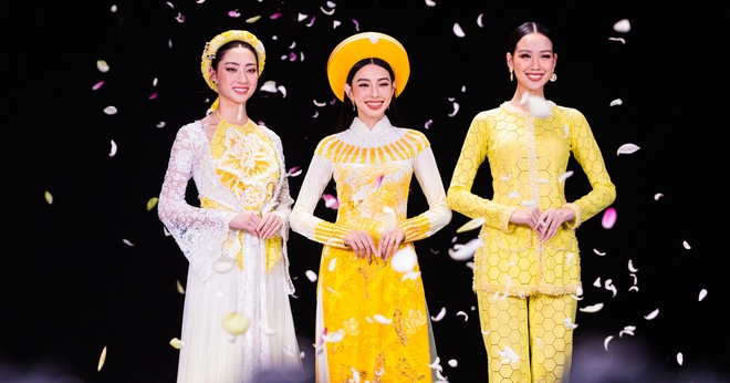 Hoa hậu Quốc gia Việt Nam 2024 tung hình hiệu chính thức: Ba nàng hậu đọ sắc, công nghệ bullet time gây ấn tượng - Ảnh 1.