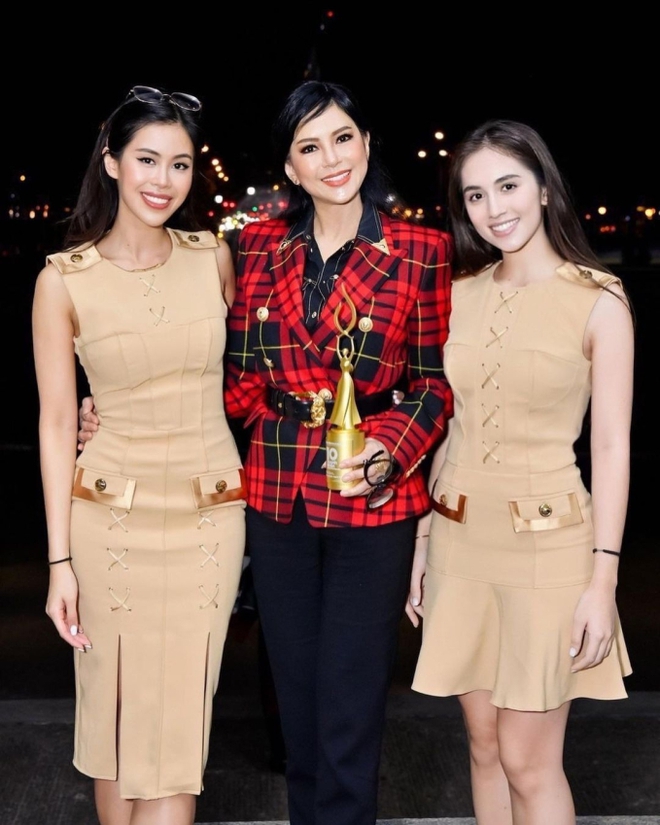 Khung h&igrave;nh tỏa &ldquo;m&ugrave;i gi&agrave;u sang&rdquo;: Ti&ecirc;n Nguyễn đọ sắc 2 bạn g&aacute;i thiếu gia đ&igrave;nh đ&aacute;m, visual lẫn thần th&aacute;i tr&agrave;n m&agrave;n h&igrave;nh - Ảnh 3.
