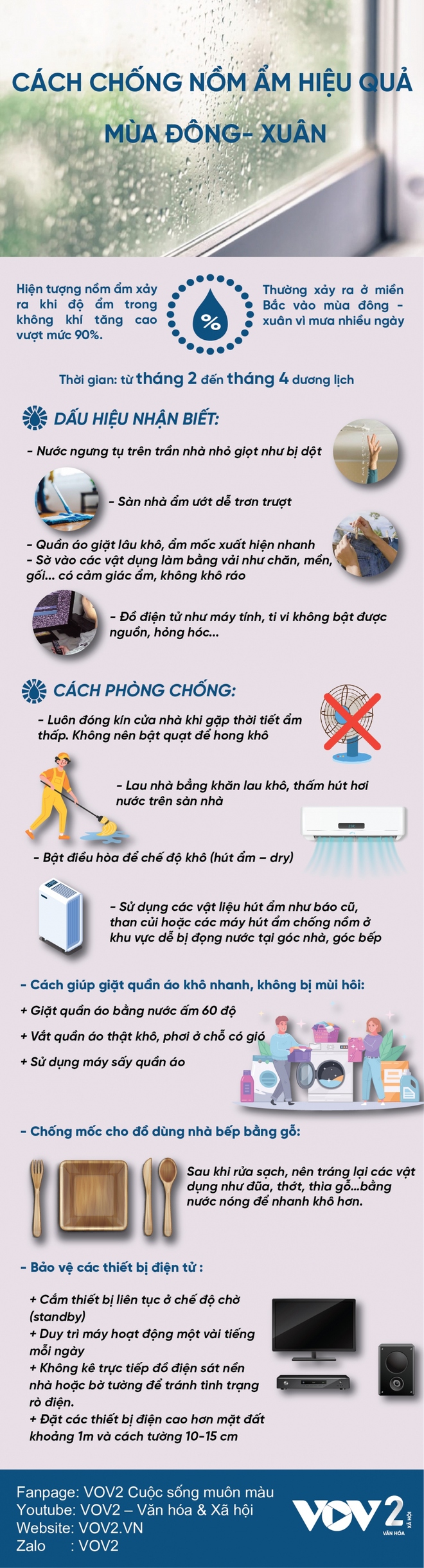 C&aacute;ch chống nồm ẩm hiệu quả m&ugrave;a đ&ocirc;ng - xu&acirc;n - Ảnh 1.