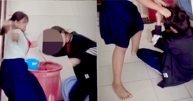 Vụ nữ sinh lớp 8 bị bạn học đánh dã man trong nhà vệ sinh: Do mâu thuẫn cá nhân - Ảnh 1.
