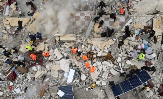 Hình ảnh cho thấy sức tàn phá khủng khiếp của động đất tại Thổ Nhĩ Kỳ, Syria - Ảnh 5.