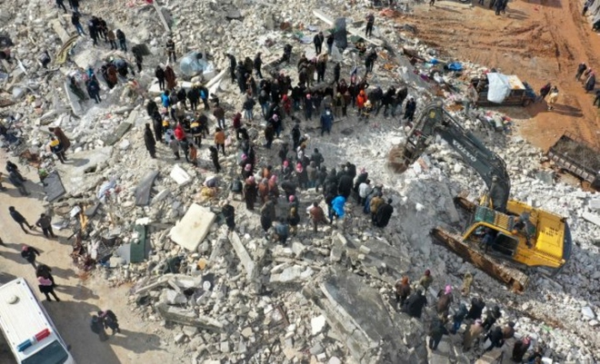 Hình ảnh cho thấy sức tàn phá khủng khiếp của động đất tại Thổ Nhĩ Kỳ, Syria - Ảnh 3.