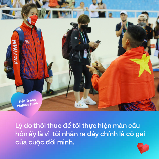 Chuyện tình thể thao: Cầu hôn từ SEA Games 31 đến về chung một nhà ở SEA Games 32 - Ảnh 2.