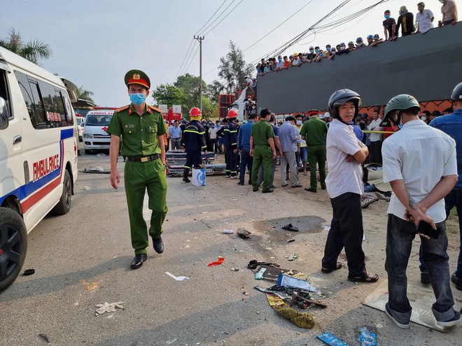 Vụ tai nạn nghiêm trọng ở Quảng Nam: Xe khách chở quá số người, vượt tốc độ - Ảnh 2.