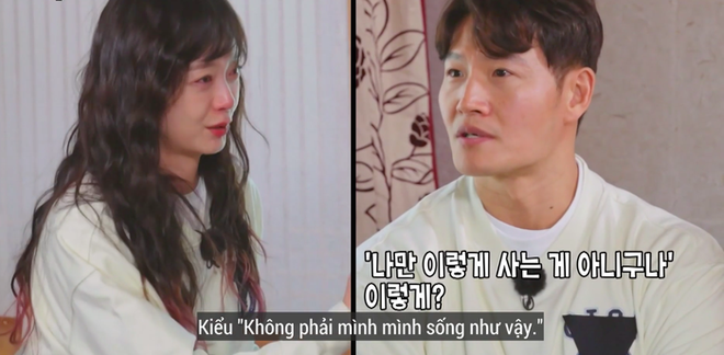 Jeon So Min bật khóc khi nghe về cuộc sống một mình của Kim Jong Kook - Ảnh 8.