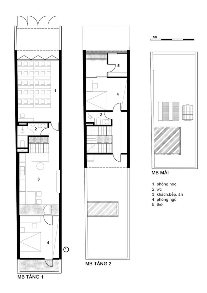 Nhà phố 2 tầng cho người độc thân đẹp mê hồn nhờ cách rải đá lên kính - Ảnh 11.