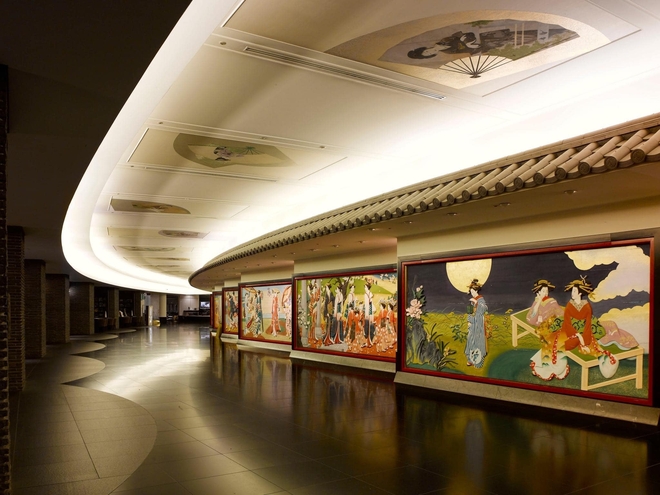 Khách sạn được coi là kho báu nghệ thuật của Nhật Bản - Ảnh 1.