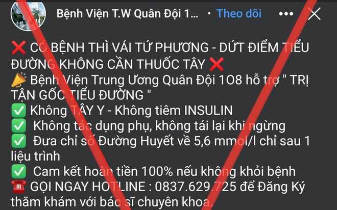 Cảnh báo mạo danh bệnh viện để bán thuốc và lừa đảo bệnh nhân - Ảnh 1.