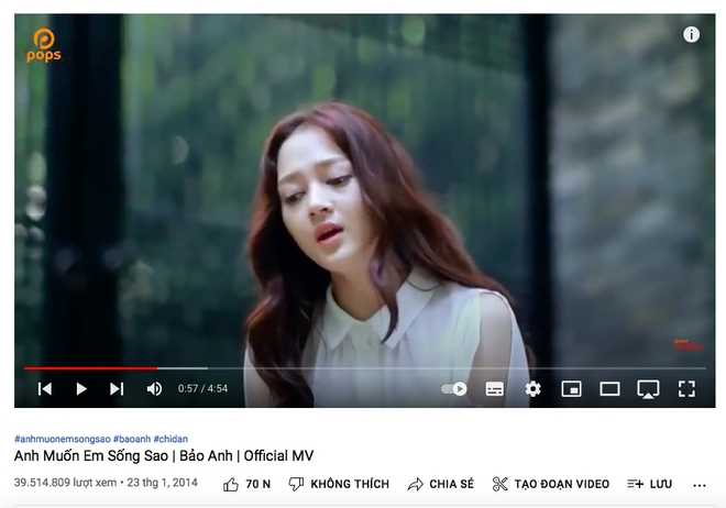 Loạt hit làm nên tên tuổi của Bảo Anh: Chỉ 1 MV đạt 100 triệu view, có bài phải chi thêm 100 triệu vì dính bản quyền - Ảnh 2.