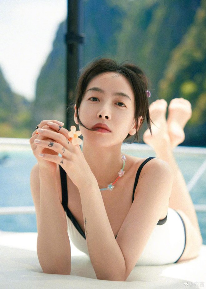 Tống Thiến khoe visual trong loạt ảnh ở Phuket - Ảnh 4.