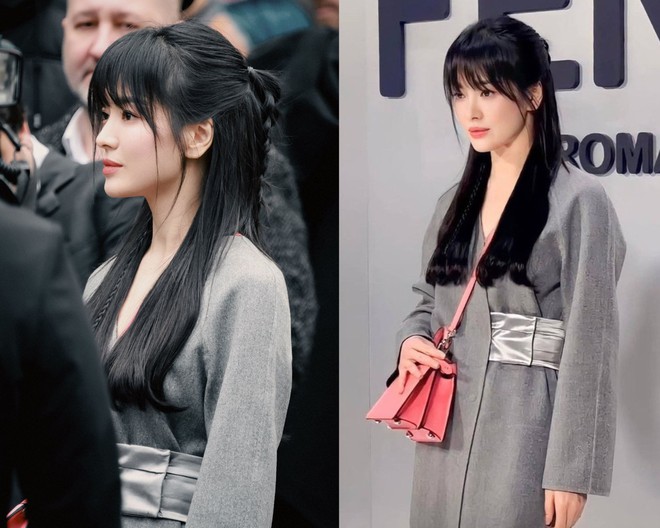 5 cách buộc tóc hack tuổi của Song Hye Kyo - Ảnh 1.
