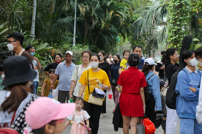 Người dân TP.HCM rủ nhau đến “thăm” bầy thú ở Thảo Cầm Viên sau khi sở thú này đạt doanh thu kỷ lục cao nhất lịch sử - Ảnh 2.