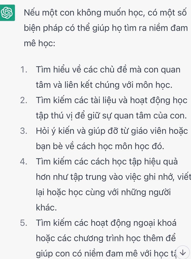 Nhờ ChatGPT tư vấn chuyện dạy con, xem đáp án thấy ngay... còn khướt mới thay được chuyên gia giáo dục, tâm lý thật - Ảnh 3.