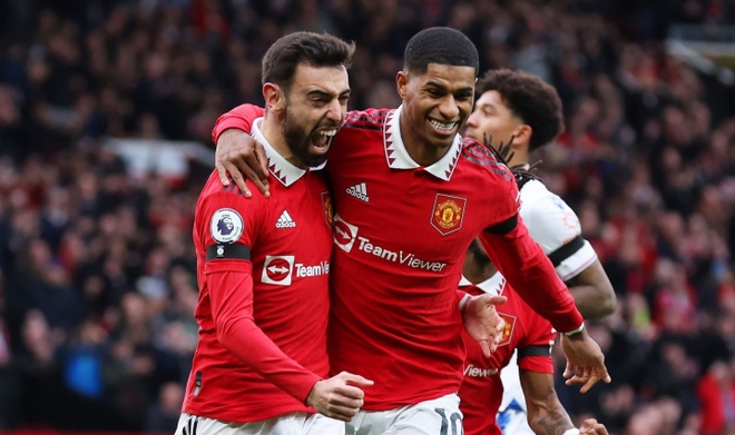 Bruno Fernandes, Rashford đua nhau ghi bàn giúp Man Utd đánh bại Crystal Palace - Ảnh 2.