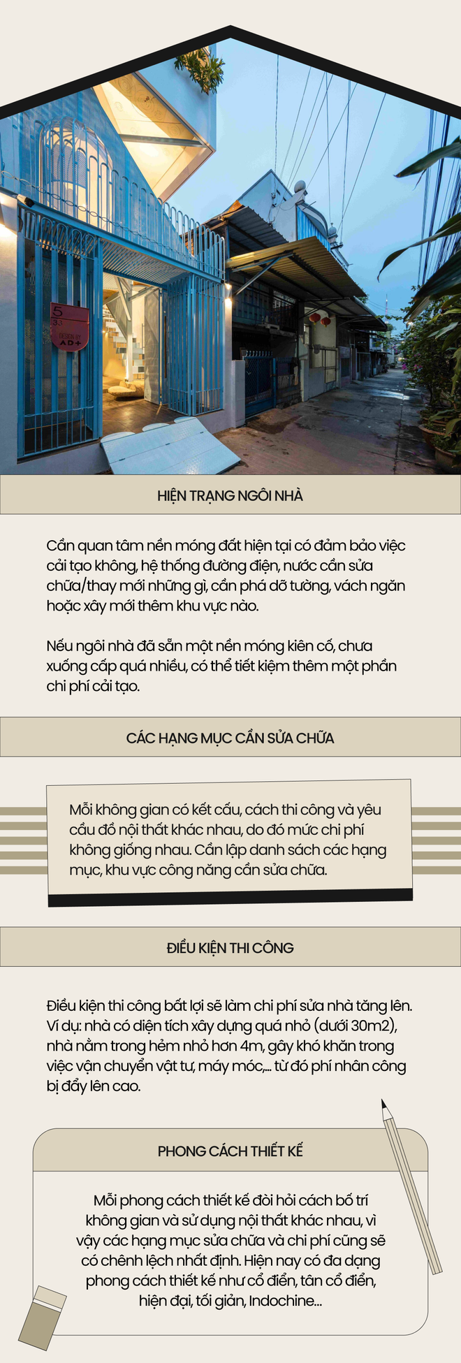 Dự trù kinh phí - Bước đầu quyết định thành bại của việc sửa nhà chị em không thể bỏ qua - Ảnh 5.