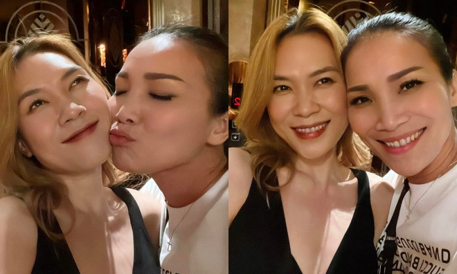 Mỹ T&acirc;m khoe nhan sắc nổi bật khi gặp gỡ Hồng Ngọc v&agrave; c&aacute;c đồng nghiệp - Ảnh 6.