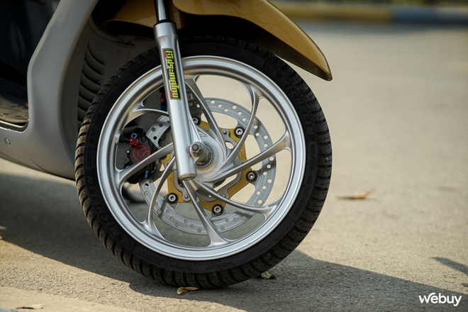 T&ocirc;i chi 80 triệu tự tay độ Yamaha Mio, chạy 10 năm vẫn &lsquo;bốc&rsquo;, độ phanh cả th&aacute;ng mới h&agrave;i l&ograve;ng - Ảnh 22.